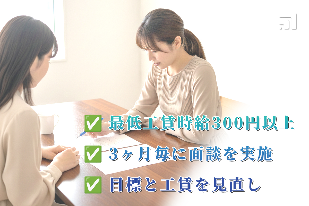 工賃評価のイメージ